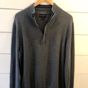 Banana Republic | men’s zip up pullover | L